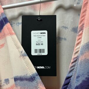 Fashion Nova Multicolor Park Avenue Maxi Dress